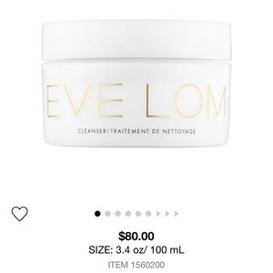 Eve Lom cleanser